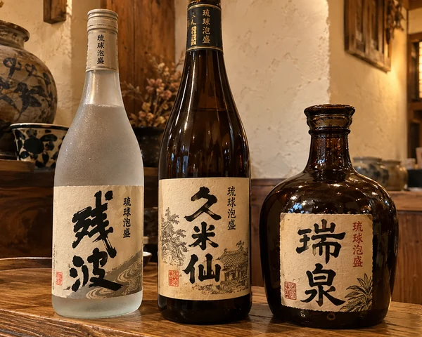 沖縄の泡盛のイメージ